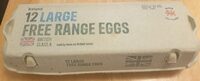 12 Large Free Range Eggs