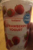 Strawberry yogurt