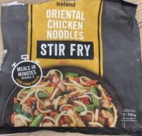 Oriental Chicken Noodles Stir Fry