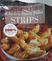 Southern Fried chicken breast fillet strips
