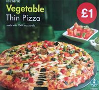 Ultra Thin Chicken Mozzerella Pizza