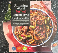 Korean-style beef noodles