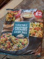 Vegetable cous cous steam bags