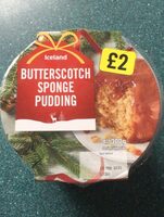 Butterscotch Sponge Pudding