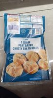 Iceland Crusty White bread Rolls 6pk