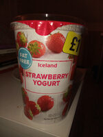 Strawberry yogurt
