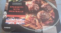 Spaghetti with meatballs