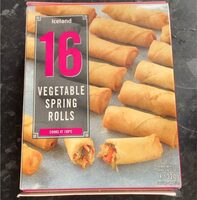 Vegetable spring rolls