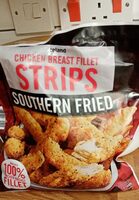 Southern fried chicken breast fillets