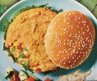 4 vegetable burgers