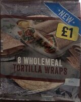 8 Wholemeal Tortilla Wrap
