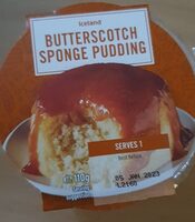Iceland Butterscotch Sponge Pudding 100g