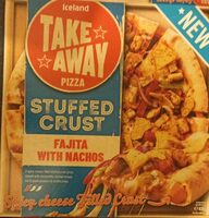 Stuffed Crust Fajita with Nachos Pizza