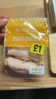 Wafer thin roast chicken