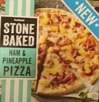 Iceland S/bake Ham P/Apple Pizza 420g