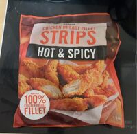 Hot & Spicy Crunchy Coated Chicken Strips