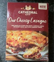 Our cheesy lasagne