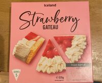 Strawberry gâteau