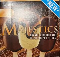 Majestics Orange & Chocolate Triple Dipped Sticks