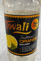 Tovali traditional orange squash