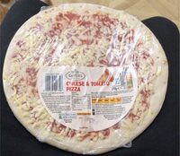 Cheese and tomato pizza