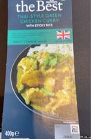 Thai style green chicken curry