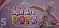 Unicorn sprinkle pops