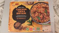 Chicken tikka biryani