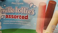 Milk Lollies (strawberry)