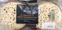 Crumpets with sourdough