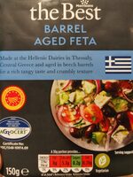 Barrel aged feta