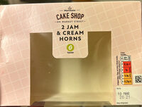 Jam & Cream Horns