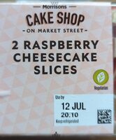 Raspberry Cheesecake Slices
