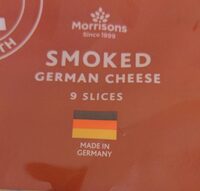 Smoked German cheese