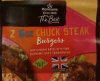 6oz Chuck Steak Burgers