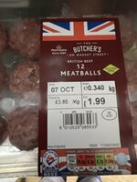 British Beef Meat Balls