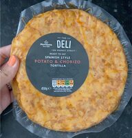 Potato and Chorizo tortila