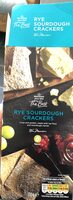 Rye Sourdough Crackers