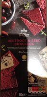 Beetroot & Seed Crackers