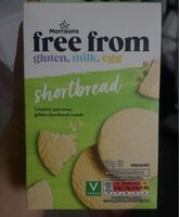 Free from gluten,milk,egg shortbread