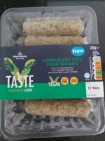 Cumberland-Style Vegan Sausages