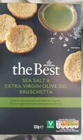 Sea Salt Extra Virgin Olive Oil Bruschetta