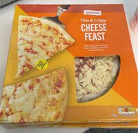 Thin & crispy Cheese feast