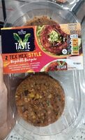 2 Tex Mex Style Vegetable Burger