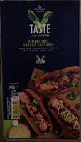 Taste Meat Free Hotdog Sausages