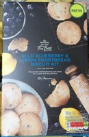 Wild Blueberry & Lenon Shortbread Biscuit Kit