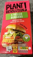 Plant revolution veggie burgers