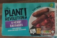6 Herby Sausages