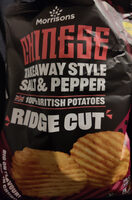 Chinese Takeaway Style Salt & Pepper Ridge Cut