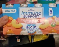 Peach apricot yogurt